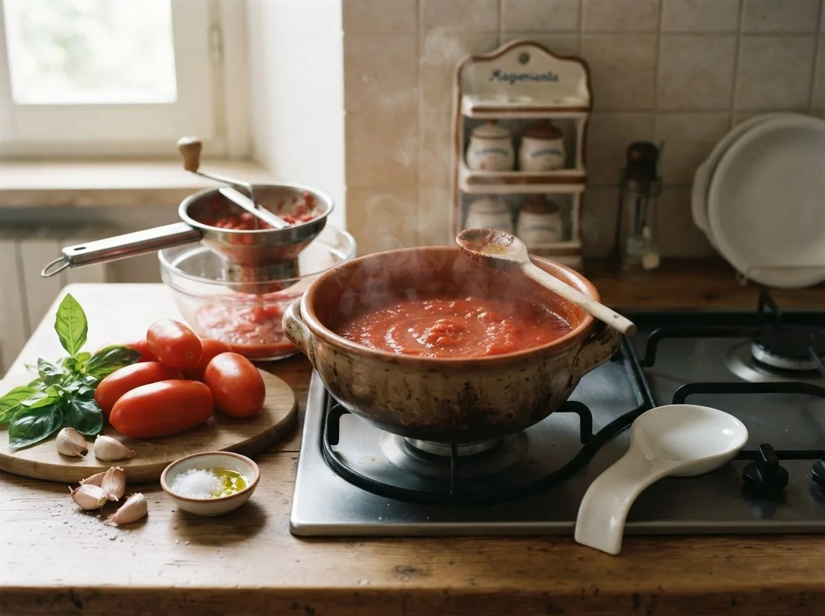 Salsa di pomodoro per la Margherita